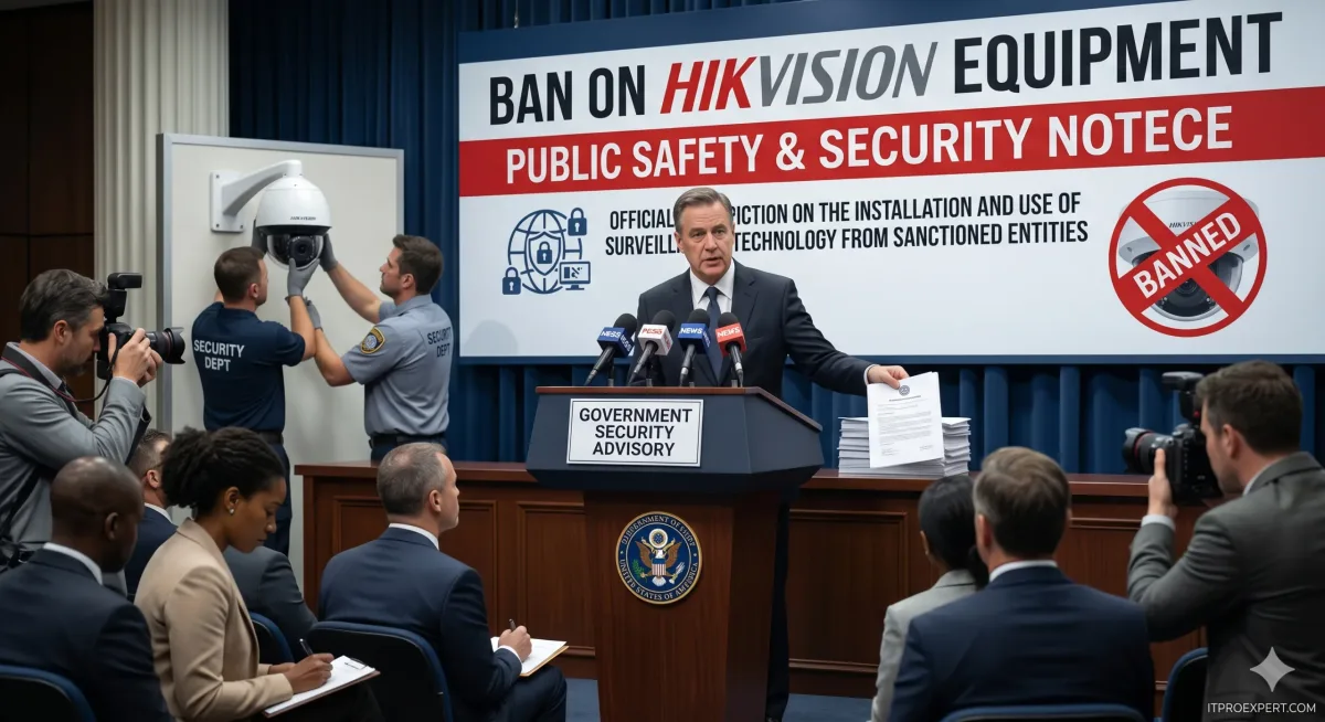 Hikvision banned