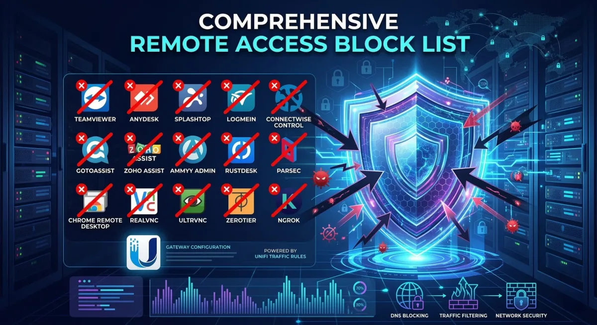 Remote access block list