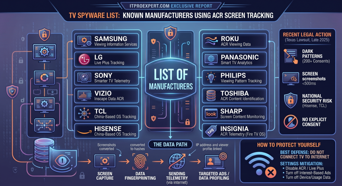 Tv spyware