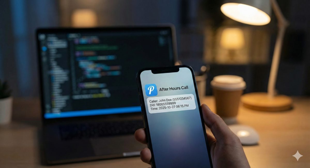Vitalpbx pushover call notification