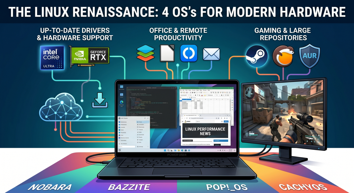 Which linux distro for gaming and office