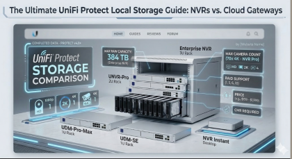 Unifi unvr protect cctv comparison
