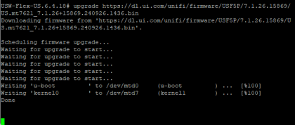 Unifi usw flex firmware upgrade