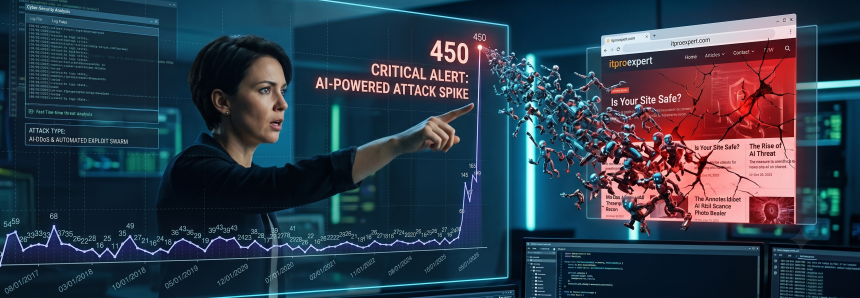 Massive increase in website attacks