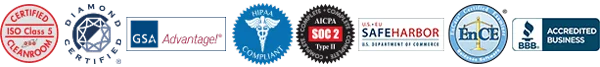 Data recovery lab accreditations and certifications