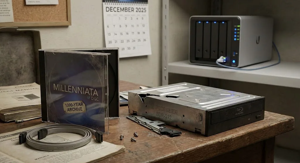M disc defunct
