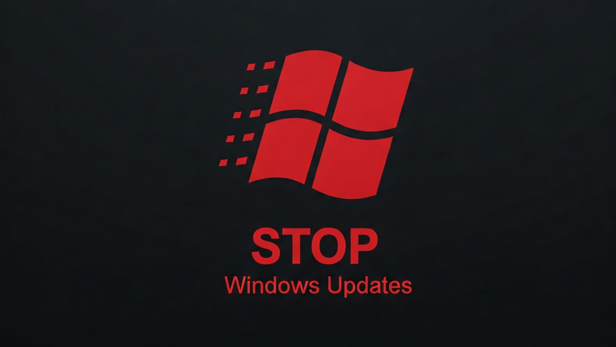 Windows 11 update settings screen showing updates stopped