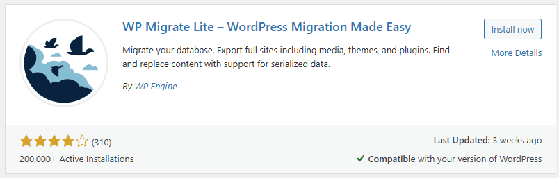 Wp migrate lite wordpress migration free